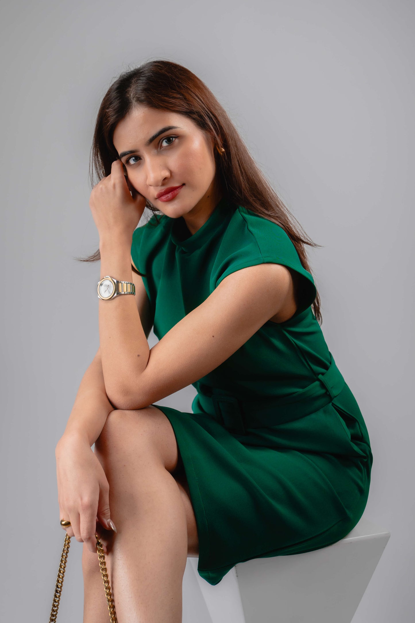 Emareld Green Straight dress