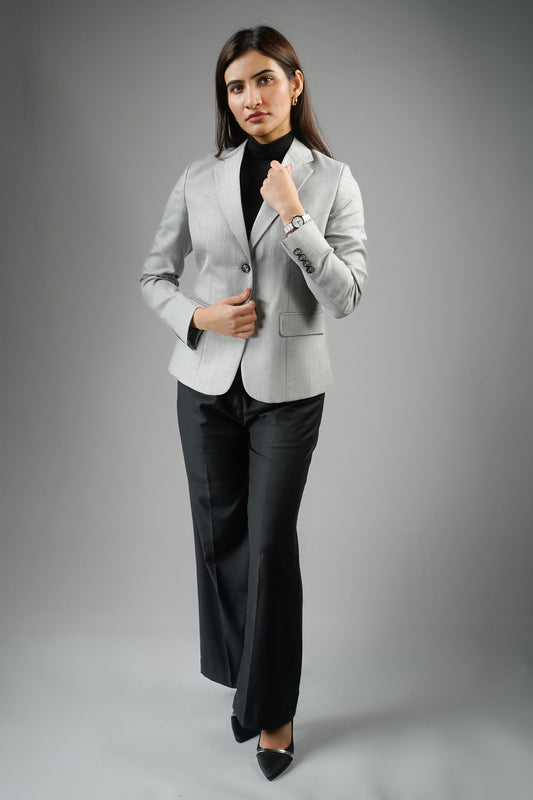 Soft Ash Grey Coat
