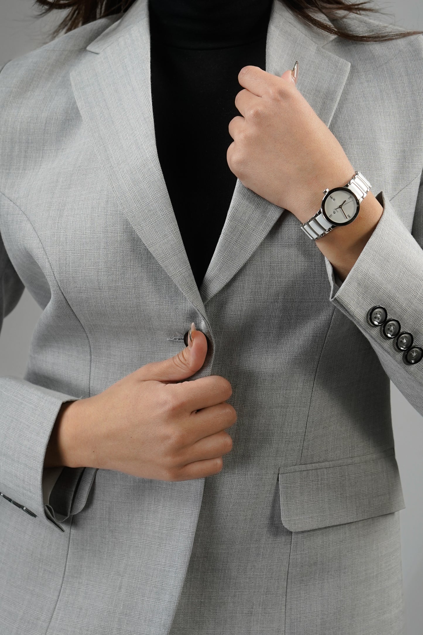 Soft Ash Grey Coat