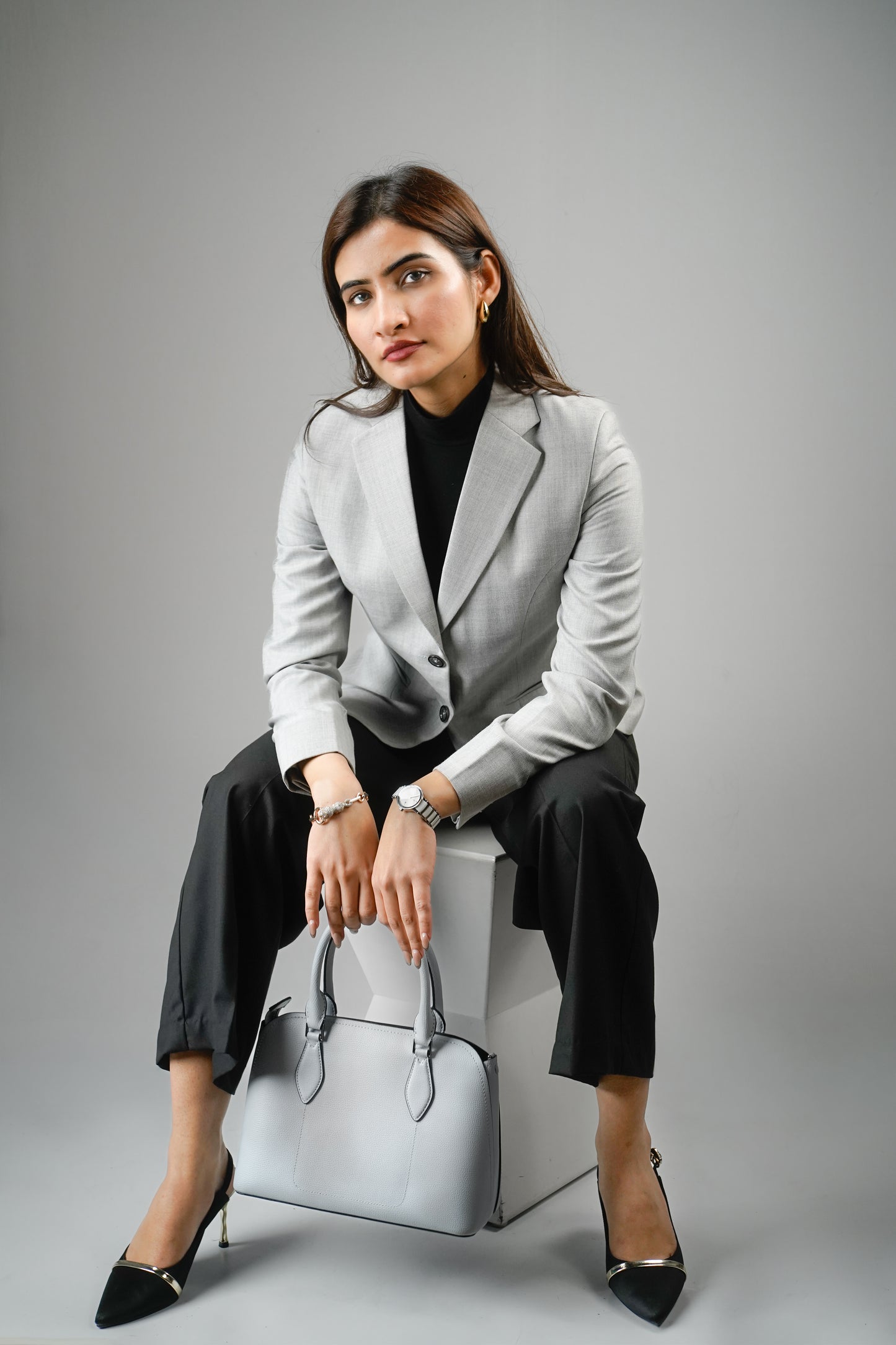 Soft Ash Grey Coat