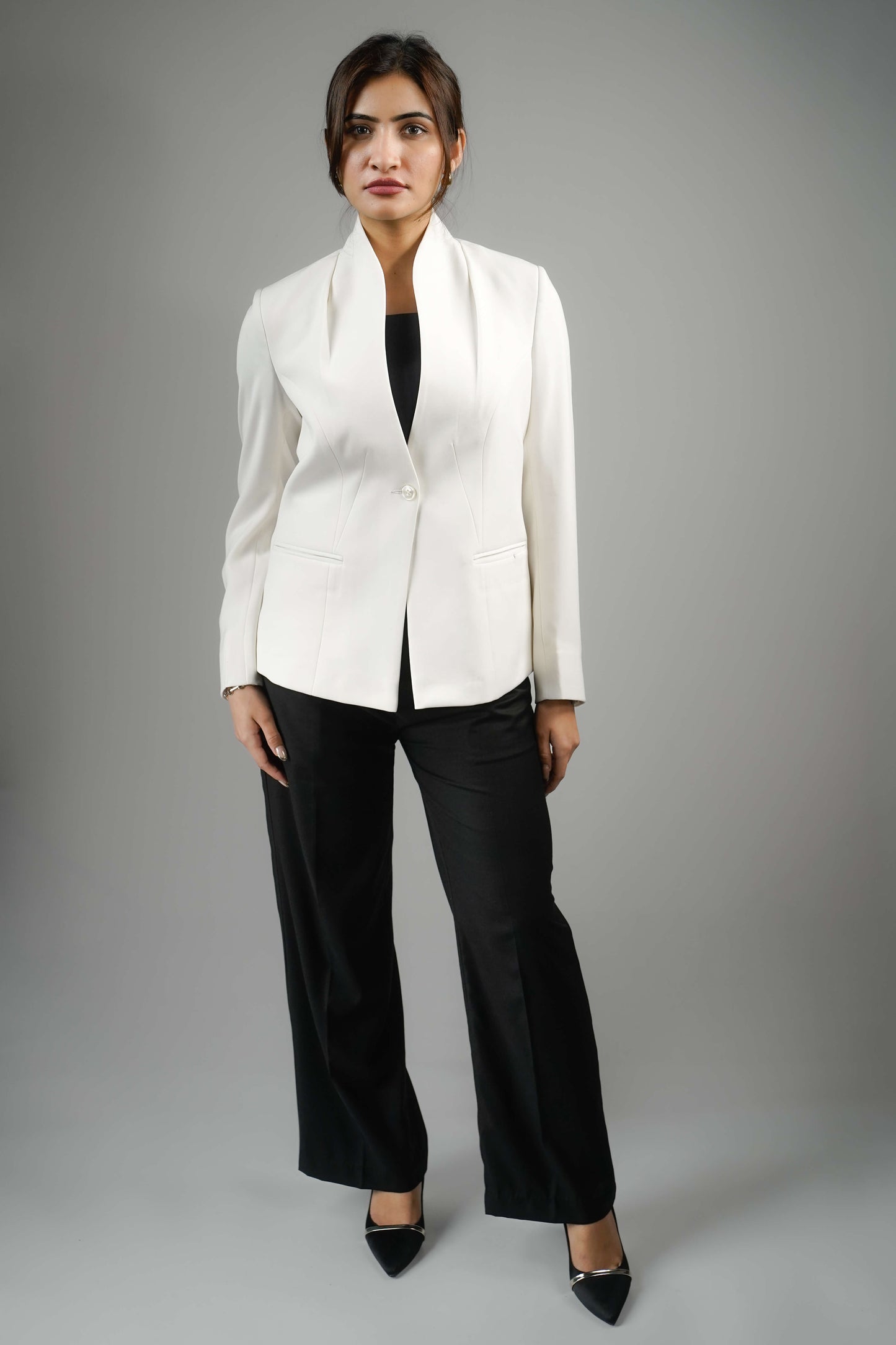 Ivory Off-White Coat