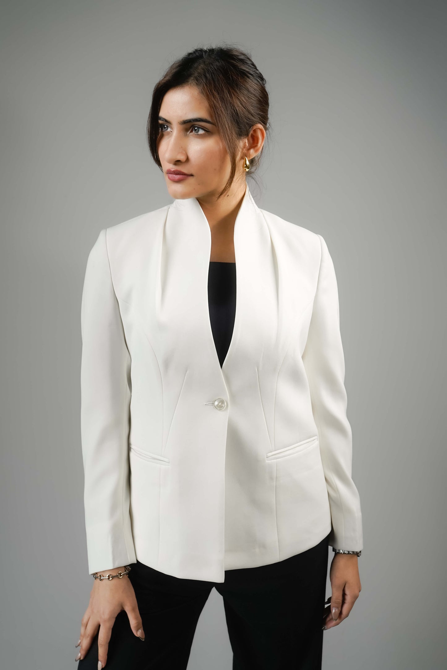 Ivory Off-White Coat