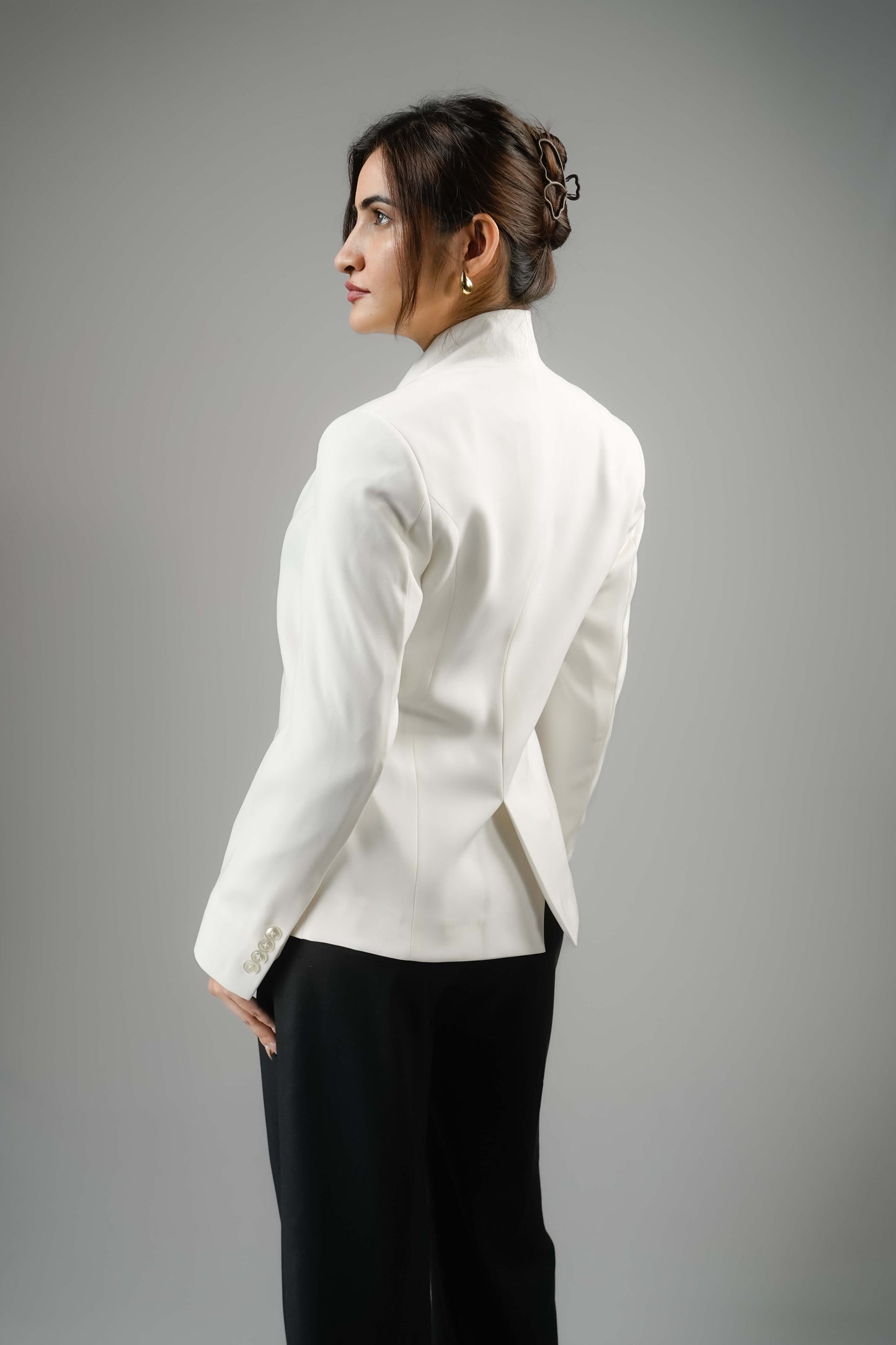 Ivory Off-White Coat