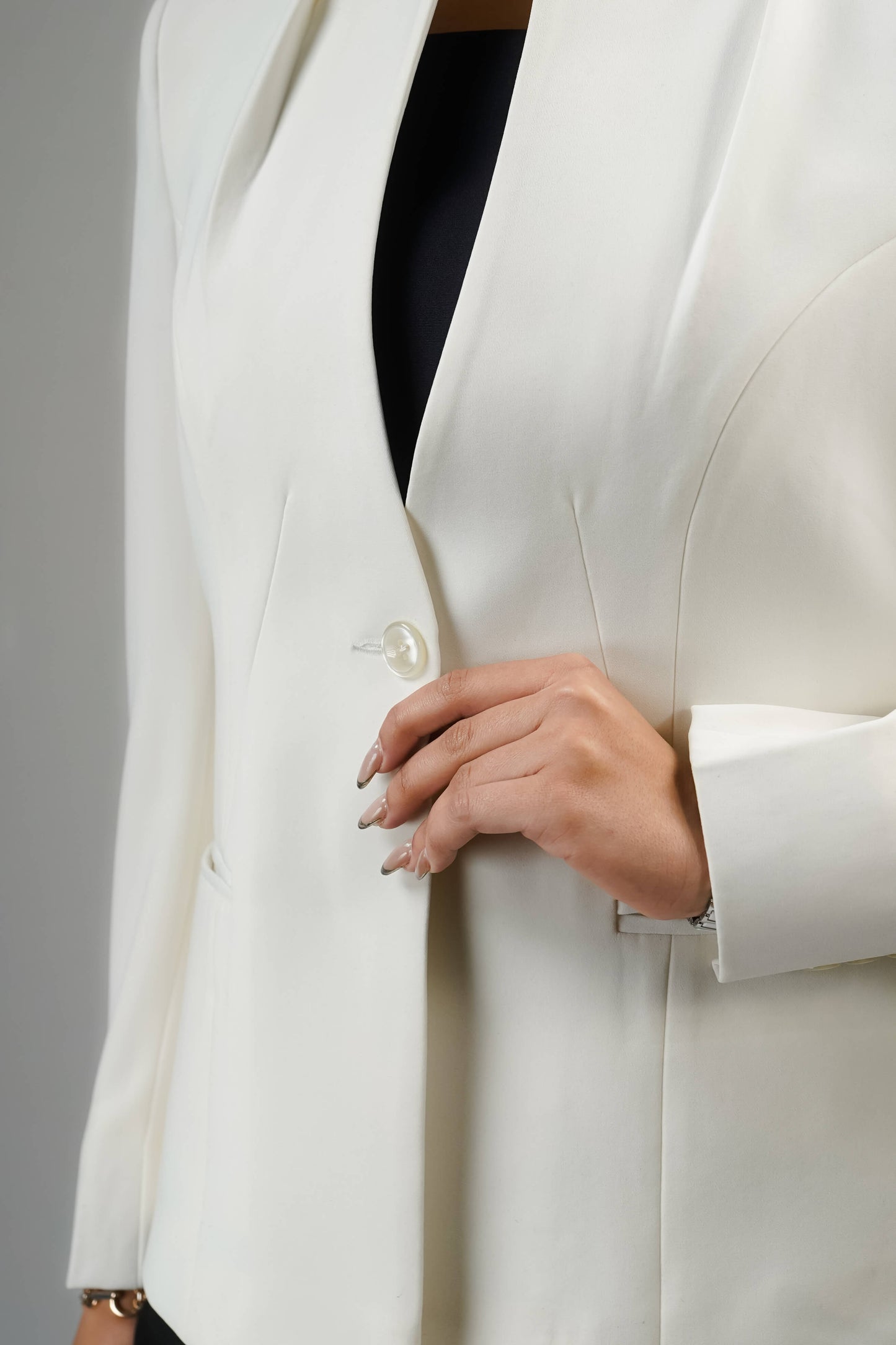 Ivory Off-White Coat