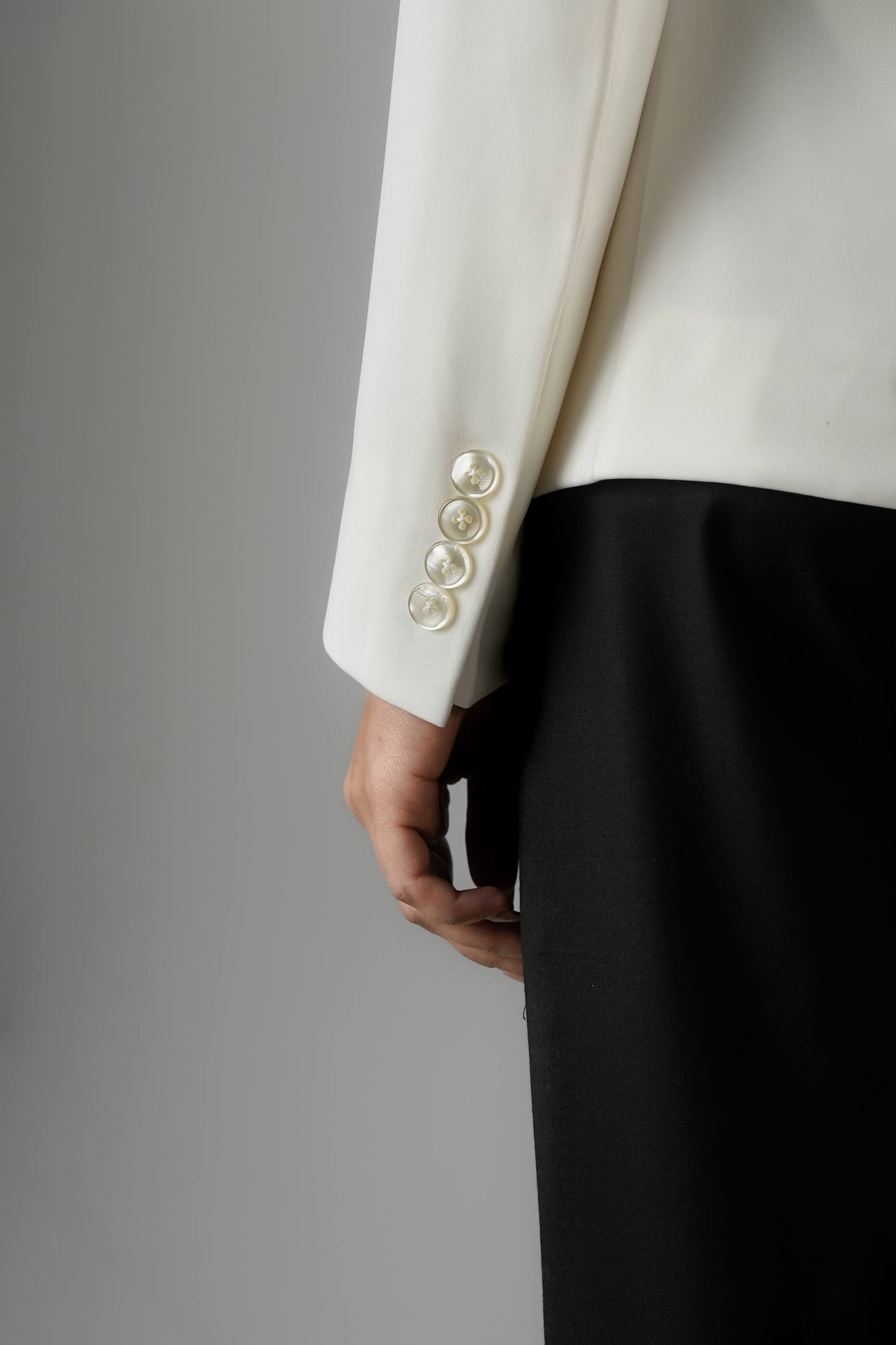Ivory Off-White Coat