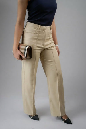 Sand Beige Trousers